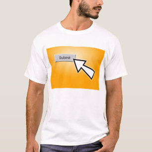 Reichen Sie Knopf ein T-Shirt