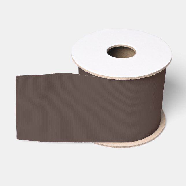 Reicher Espresso Ripsband (Spule)