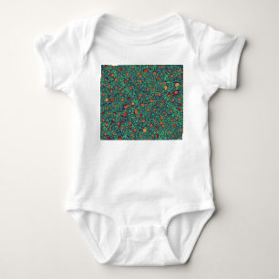 Reicher Orchard: Vintages Baummuster. Baby Strampler