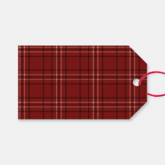 Reicher Tartan Geschenkanhänger