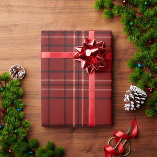Reicher Tartan Geschenkpapier