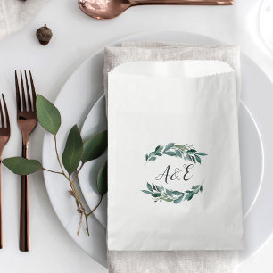 reichlich Foliage Monogramm Geschenktütchen
