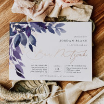reichlich Foliage | Violet Botanische Bar Mitzvah