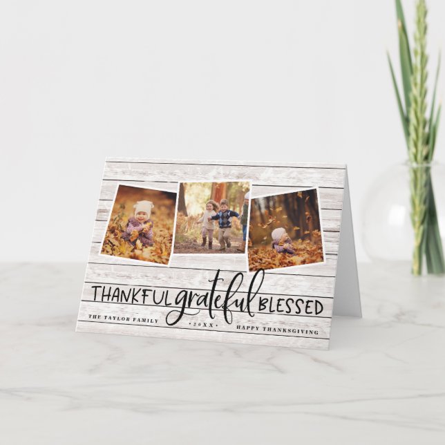 Reichliche Feiertagskarte (Vorderseite)