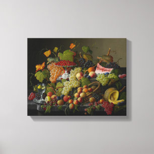 Reichliche Frucht, 1858 (Öl auf Leinwand) Leinwanddruck