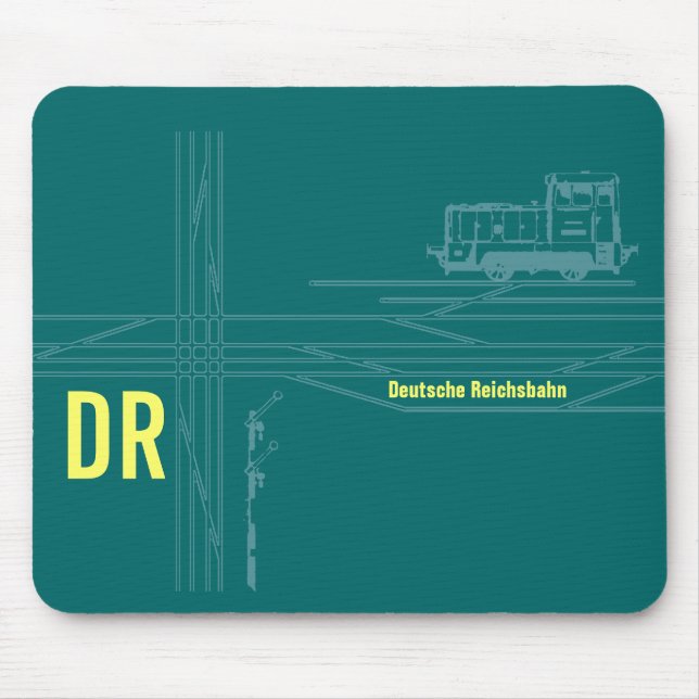 Reichsbahn DDR Mousepad (Vorne)