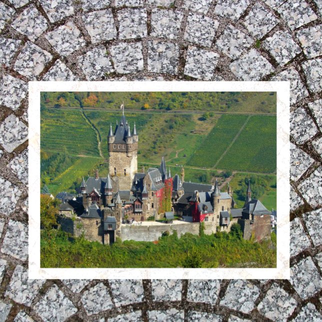 Reichsburg Cochem Castle, Deutschland Postkarte (Von Creator hochgeladen)