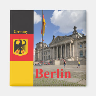 Reichstag-Gebäude. Berlin, Deutschland Magnet