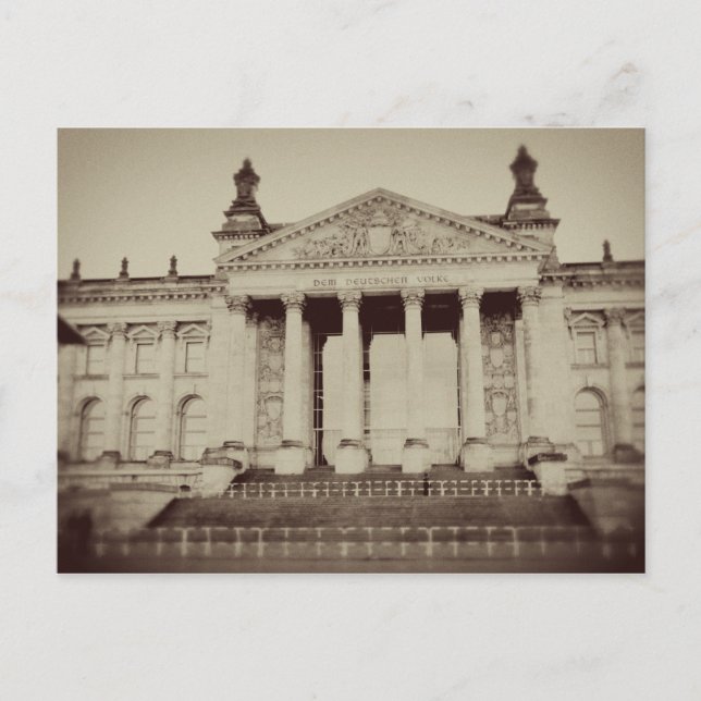 Reichstag Postkarte (Vorderseite)