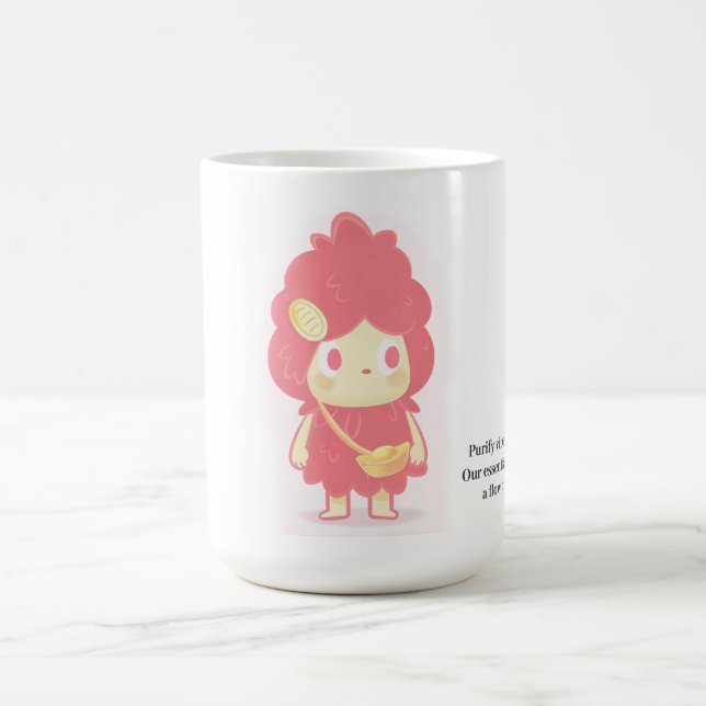 Reichtum anziehen kaffeetasse (Mittel)