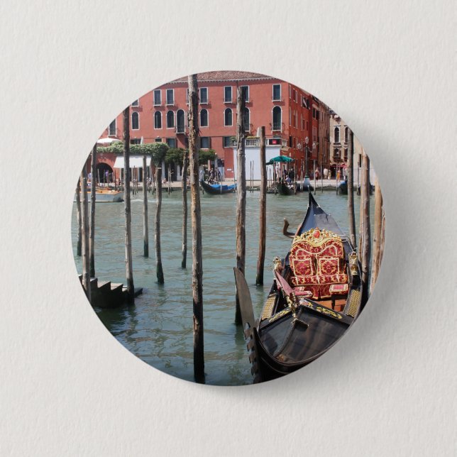 Reichtum von Venedig Button (Vorderseite)