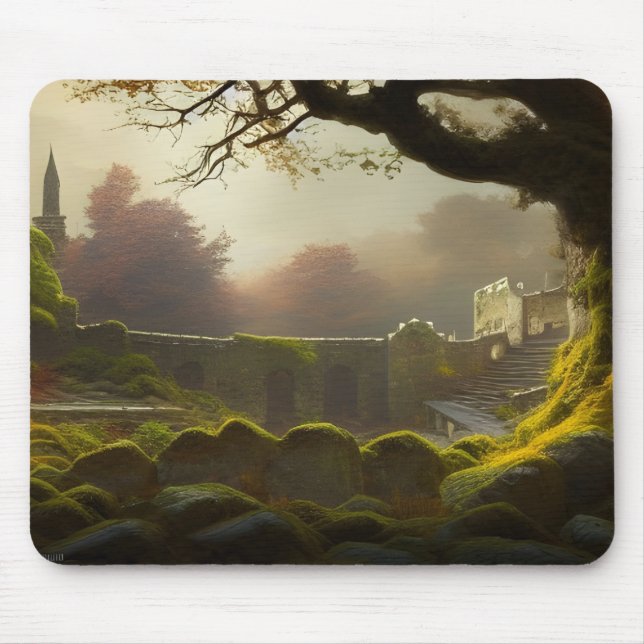 Reichweite des Herbstes Mousepad (Vorne)