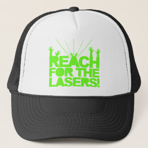 Reichweite für die Laser Truckerkappe