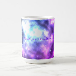 Reichweite für die Sterne! Galaxie-Kaffee-Tasse Verwandlungstasse