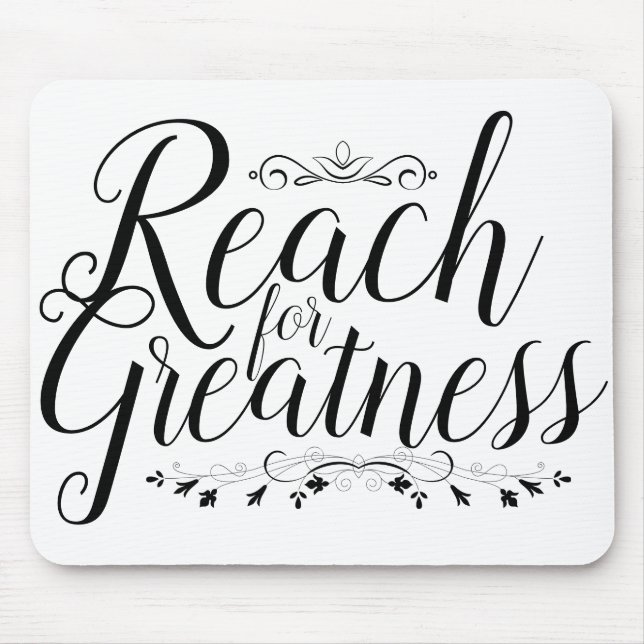 Reichweite für Kalligraphie Mousepad (Vorne)