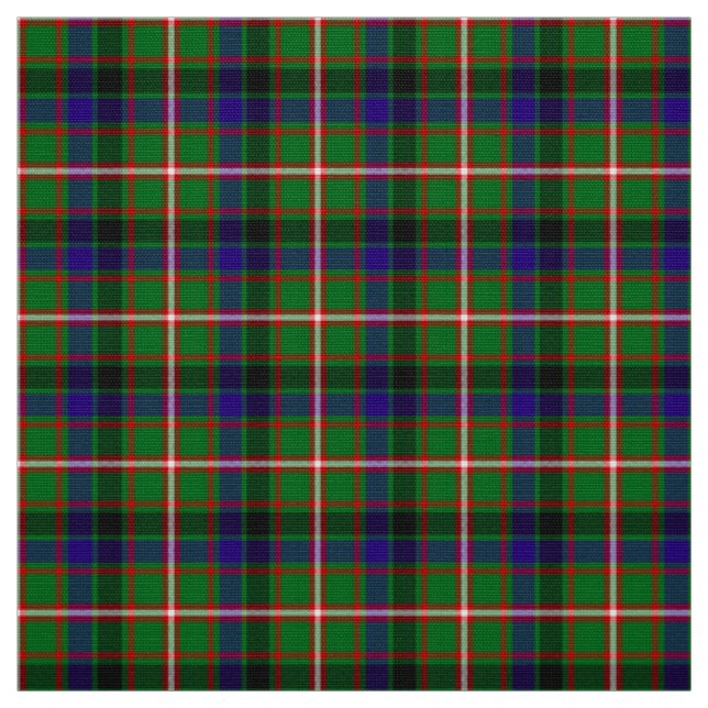 Reid Green Tartan Stoff (Muster)