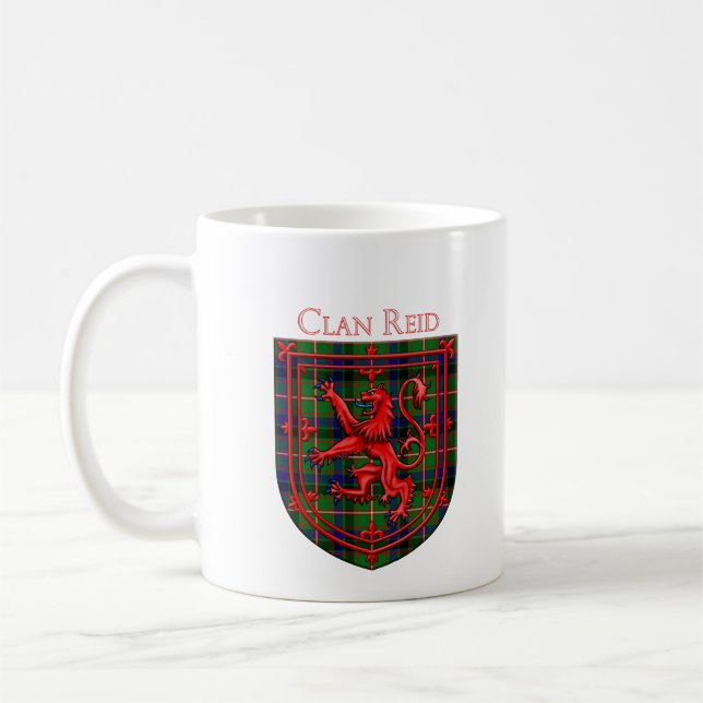 Reid Tartan Scottish Kariert Lion Rampant Kaffeetasse (Links)