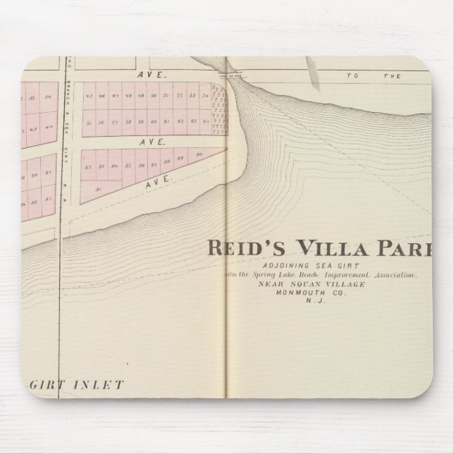 Reid's Villa Park, NJ Mousepad (Vorne)