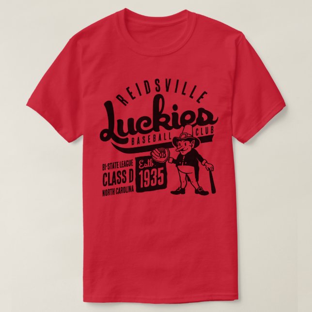 Reidsville Luckies Baseball T-Shirt (Design vorne)