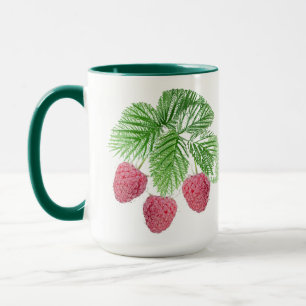 Reif, Beeren, Himbeeren Tasse