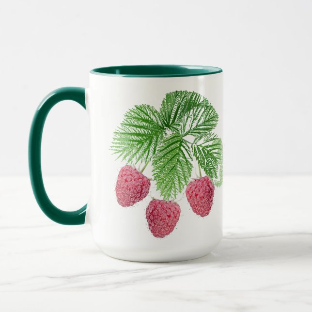 Reif, Beeren, Himbeeren Tasse (Links)