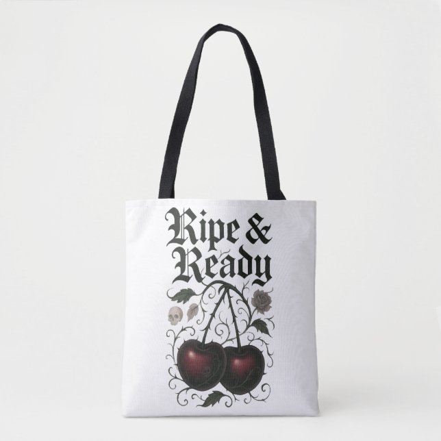 Reif- und Fertigkernen Gothic Graphic Tasche (Vorderseite)