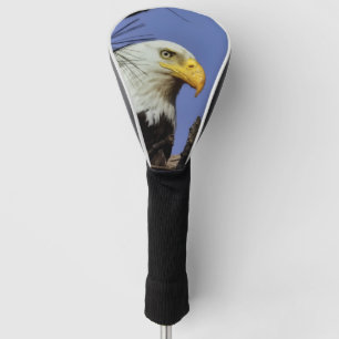 Reife Bald Adler Naher Kopf Golf Headcover