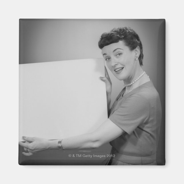 Reife Frau Magnet (Vorne)