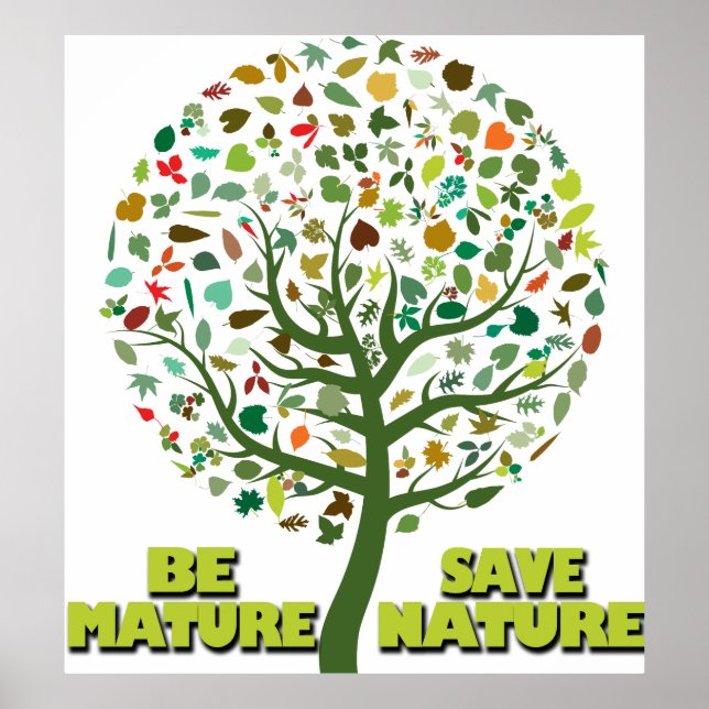 Reife Gerettet Natur Poster (Vorne)