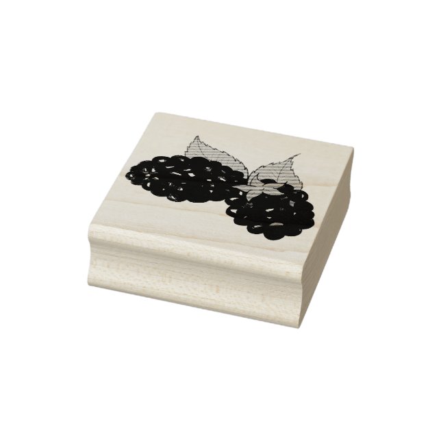 Reife Sommer BlackBerry BlackBerry Berry Berries Gummistempel (Stempel)