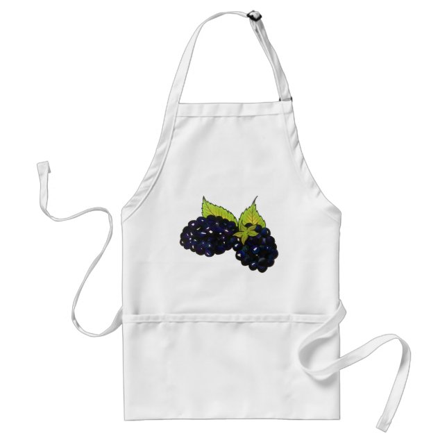 Reife Sommer BlackBerry BlackBerry Berry Berries Schürze (Vorne)