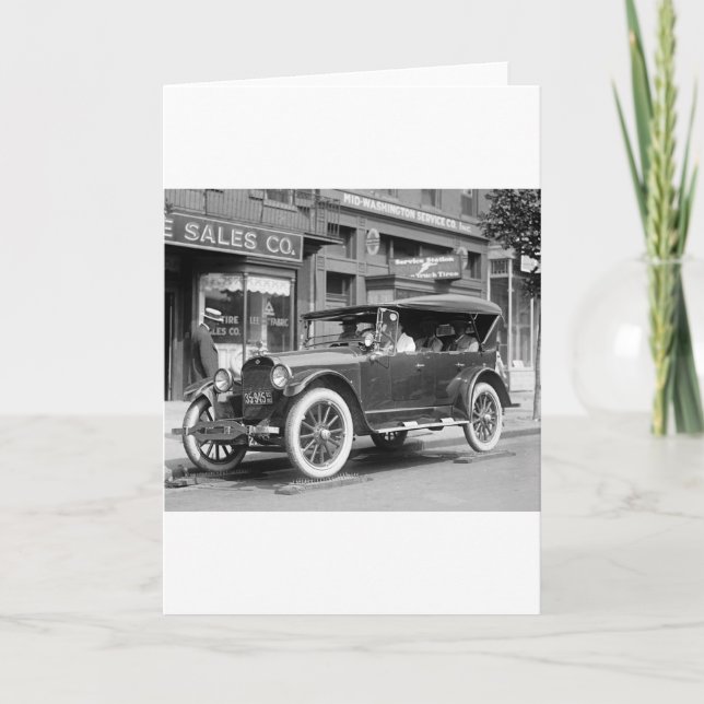 Reifen, 1922 karte (Vorderseite)