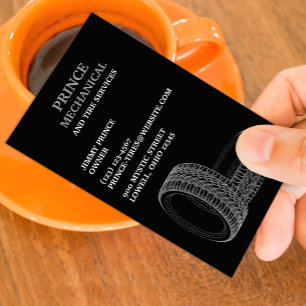 Reifen Auto Reparaturkarte Visitenkarte