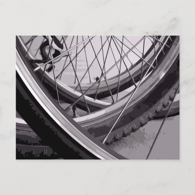 Reifen Postkarte (Vorderseite)