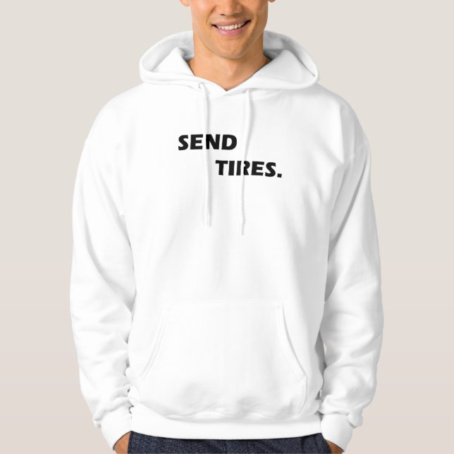 REIFEN SENDEN HOODIE (Vorderseite)