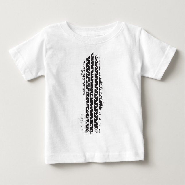 Reifenbahn Baby T-shirt (Vorderseite)