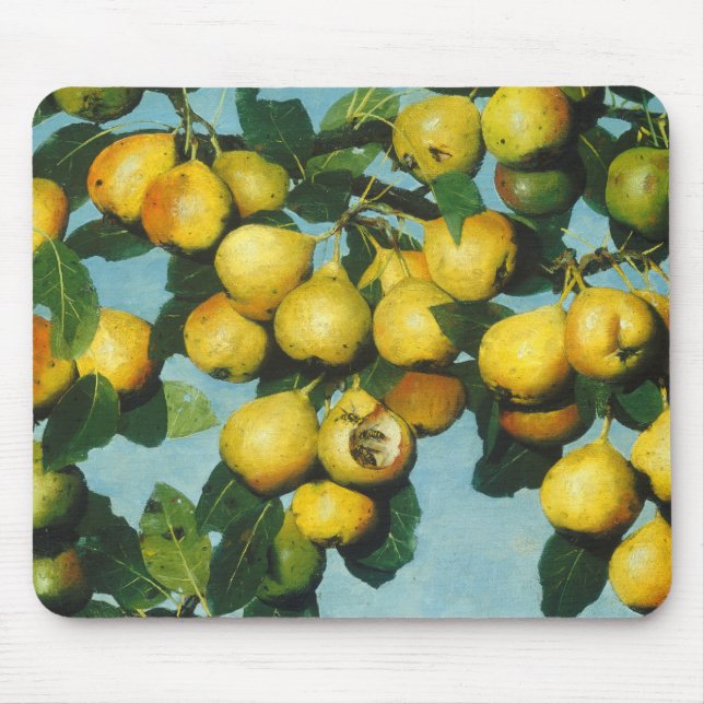 Reifende Bartlettbirnen-Birnen durch Joseph-Decker Mousepad (Vorne)