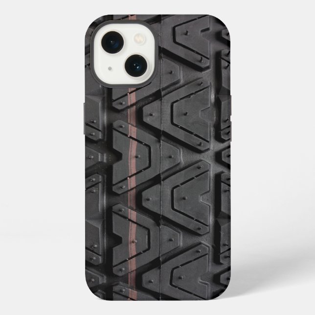 Reifenlauffeld iPhone Hülle (Rückseite)
