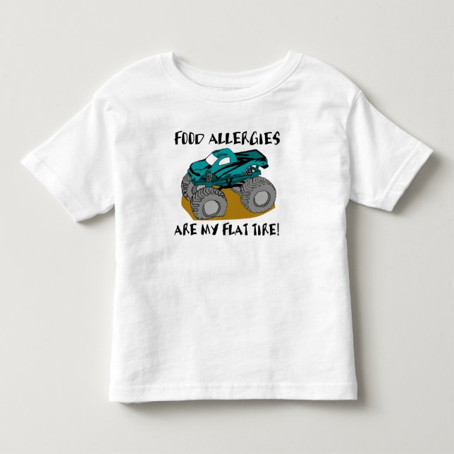 Reifenpanne Kleinkind T-shirt (Vorderseite)