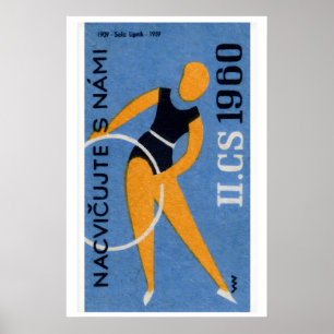 Reifentanz - Matchbox Druck - Tschechische Wandkun Poster