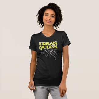 REIGN RARE DIAMOND Black Lemon URBAN Damen Slim Fi T-Shirt