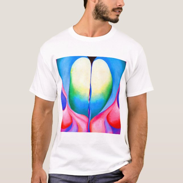 Reihe Georgia O Keeffe 1 Nr. 8 T-Shirt (Vorderseite)