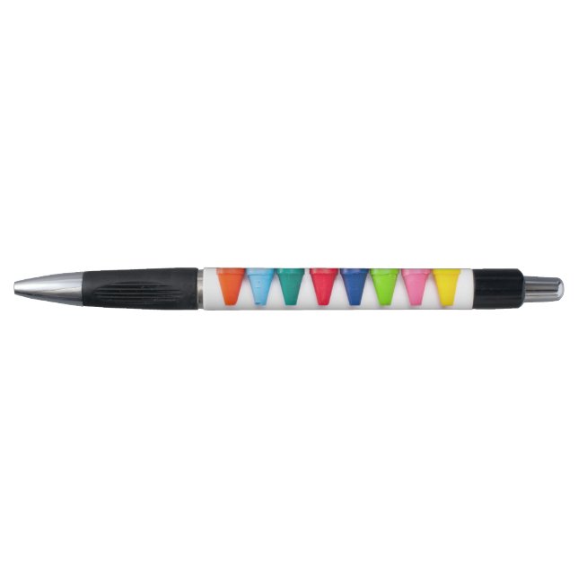 Reihe von Crayons Kugelschreiber (Vorderseite)