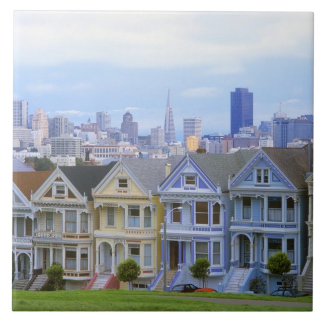 Reihe von Viktorianischen Zuhause Fliese (Vorderseite)