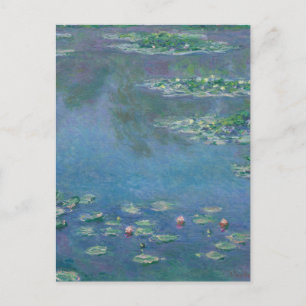 Reihe Water Lilies von Claude Monet Postcard Postkarte