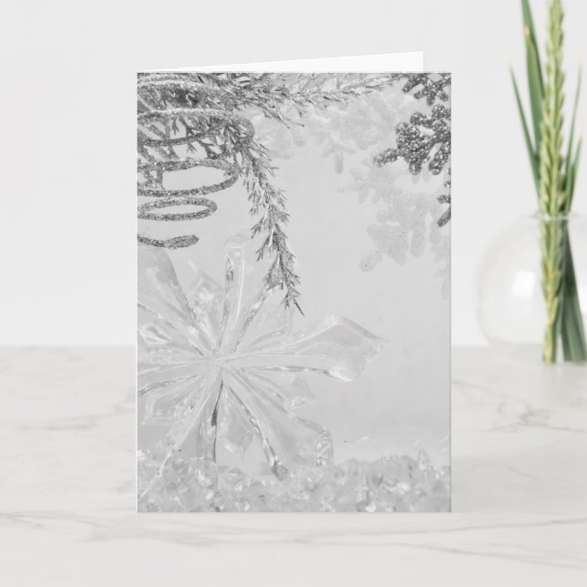 Reihe "Winter Wonderland" / Feiertagskarte (Vorderseite)