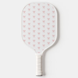 Reihen der Bögen in Rosa Pickleball Schläger
