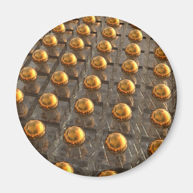 Reihen der Bronze Magnet (Vorne)