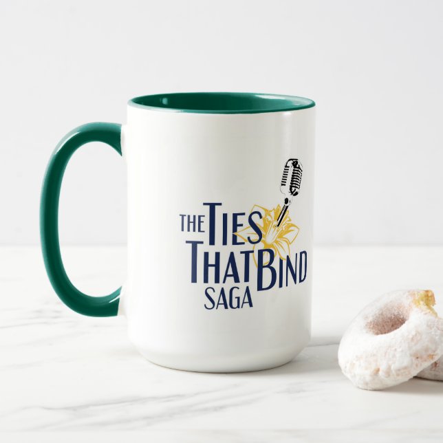 Reihen-Logo-Tasse Tasse (Mit Donut)