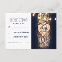Reihen von lichtgetragenen Herz-Hochzeitskarten